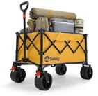 Sekey Bollerwagen 150KG Bollerwagen Faltbar Handwagen mit breiten Reifen