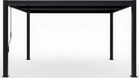 Sojag Pergola Milo 1012 Schwarz, BxTxH: 297,5x365,5x224,6 cm, Massive