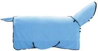 vidaXL Tierdecke Pferdedecke Volles Aqua 165 cm Polyester