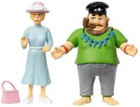 Pippi Langstrumpf Puppenhausm&ouml;bel Efraim & Fr&auml;ulein Prysselius Figurenset...