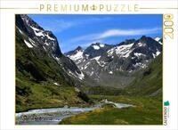 CALVENDO Puzzle CALVENDO Puzzle Sch&ouml;ne Landschaft mit Bergen oberhalb der