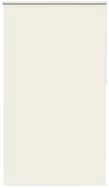 Rollo Verdunkelungsrollo Cremewei&szlig; 130x210cm Stoffbreite 126,6cm, vidaXL