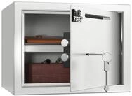 Profirst M&ouml;beltresor Guardian 3 Einwurfschlitz Doppelbarschloss Silber