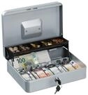 relaxdays Geldkassette Abschlie&szlig;bare Geldkassette, silber