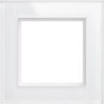 Homematic IP Glasrahmen &ndash; 1-fach Smart-Home-Zubeh&ouml;r