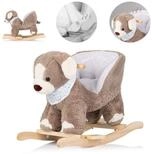 Chipolino Schaukeltier Schaukeltier Sitz Musik Holz, Pl&uuml;sch Handgriffe...