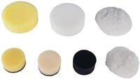 KS Tools Poliermaschine Kunststoffpad gelb, &Oslash; 50,0mm, 5er Pack (515.5126)