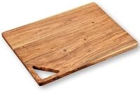 KESPER&reg; Schneidebrett Servierbrett, Massivholz, (1-St), aus FSC-zertifiziertem