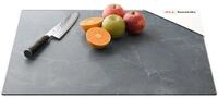 ALLboards Schneidebrett Glas Herdabdeckplatte Schneidebrett 52&times;60 cm...