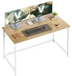 VASAGLE Schreibtisch Computertisch, B&uuml;rotisch, 80/100/120/135/160 cm, moderner...