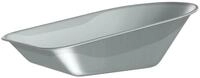 vidaXL Schubkarre Ersatzschaufel f&uuml;r Schubkarre Silber 90 x 63 x 28 cm Stahl,