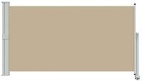 vidaXL Seitenmarkise Seitenmarkise 140 x 300 cm 100% Polyester Eisen Stahl...