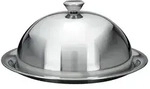 Spetebo Schutzhaube Speiseglocke mit Unterteller - &Oslash; 30 cm -