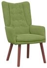 vidaXL Sessel Sessel Hellgr&uuml;n 63 x 67 x 94 cm Samt (1-St)