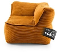 Lumaland Sitzsack Sitzsack-Sofa Modular Cord 81x81x70cm Ecke rechts, Sessel