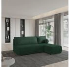Masseno Ecksofa PARVELO mit Schlaffunktion L-Form, Sofa mit Bettkasten