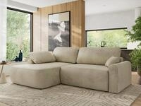 MKS M&Ouml;BEL Ecksofa CUBO L, Set, Gepolsterte Eckcouch, Wellenfedern, HR35-Schaum,