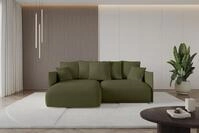 ALTDECOR Ecksofa ONESK-L, Couch mit Schlaffunktion, Wohnzimmer - Wohnlandschaft,
