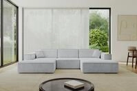 ALTDECOR Wohnlandschaft IREA-U1-v4, Sofa Praktische Bequeme Funktionsecke Couch