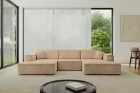 ALTDECOR Wohnlandschaft IREA-U1-v4, Sofa Praktische Bequeme Funktionsecke Couch