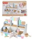 Fisher Price Kaufladen Eisdielen-Spielset f&uuml;r Kindergartenrollenspiel aus Holz, 18