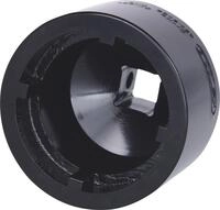 KS Tools Steckn&uuml;sse 1/2" Nutmutter KM6, Zapfen innenliegend (450.5026)