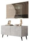 Lookway TV-Schrank COLGANTE 100 cm RTV Schrank auf Beinen Betonoptik