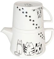 K&ouml;nitz Teekanne Set Tea for me - Funny Cats, 0,65 l