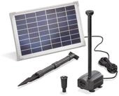 esotec Solarpumpe 12/650 Teichpumpen-Set 650l/h, 12Wp Solarmodul, Sprinklersatz