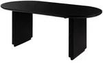 Massivmoebel24 Esstisch BARCELONA (Massivholz, Massivholztisch), oval Mango