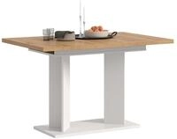 xonox.home Esstisch Gustav, in wei&szlig;/ Artisan Eiche Nachbildung B/H/T:...