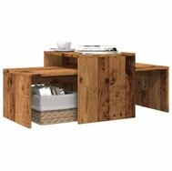 vidaXL Couchtisch, Couchtisch Altholz-Optik 100x48x40 cm Holzwerkstoff