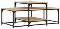 vidaXL Ablagetisch, Couchtisch Sonoma-Eiche 102x60x45 cm Holzwerkstoff