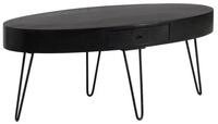 Wohnling Couchtisch WL6.837 Massivholz 100 cm Wohnzimmertisch Sofatisch Tisch