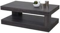MCW Couchtisch MCW-A32, Oberfl&auml;che mit 3D-Struktur, Bodenschoner aus...
