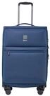 Stratic Koffer Lite - 4-Rollen-Trolley 65 cm erw. (dark blue), 4 Rollen