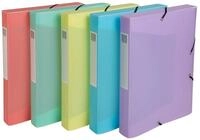 EXACOMPTA Archivcontainer 8x Archivbox Exabox A4 PP 700&micro;, R&uuml;cken 40mm,...