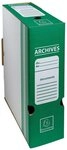 EXACOMPTA Archivcontainer 50x Ablagebox aus Wellpappe R&uuml;cken 100mm, DIN A4 -...