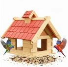 Mucola Vogelhaus Vogelhaus V&ouml;gelh&auml;uschen Holz Vogelfutterhaus XXL Vogelvilla,