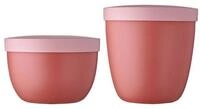 Mepal Lunchbox Ellipse Snackpots 350 & 500 ml 2er Set, Kunststoff, (2-tlg),