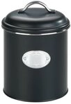 WENKO Vorratsdose Vorratsbeh&auml;lter f&uuml;r Lebensmittel NERO 1,6 Liter, Wenko,...