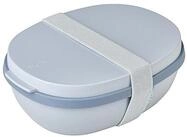 Mepal Lunchbox Lunchbox Ellipse Duo f&uuml;r Erwachsene, 825 ml + 600 ml, Meal Prep...