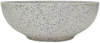 vidaXL Aufsatzwaschbecken, Waschbecken Grau Rund &Oslash;41x14 cm Keramik