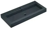 doporro Waschbecken Aufsatzwaschbecken Colossum18 Mineralguss Rechteckig,