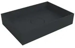 Bernstein Aufsatzwaschbecken TWA112 50cm Schwarz matt, Aufsatzwaschbecken 50cm