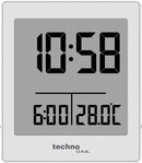 technoline Funkwecker WT 185 mit Temperaturanzeige und Dual-Alarm mit extra...