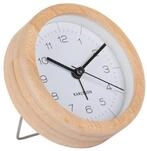 Karlsson Wecker Wecker Neat Bamboo Wei&szlig;