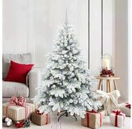 vidaXL K&uuml;nstlicher Weihnachtsbaum, K&uuml;nstlicher Weihnachtsbaum mit 150 LEDs...