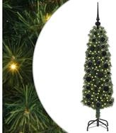 vidaXL LED Baum K&uuml;nstlicher Weihnachtsbaum mit 150 LEDs mit St&auml;nder Gr&uuml;n 120...
