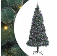 vidaXL K&uuml;nstlicher Weihnachtsbaum K&uuml;nstlicher vorbeleuchteter Weihnachtsbaum...